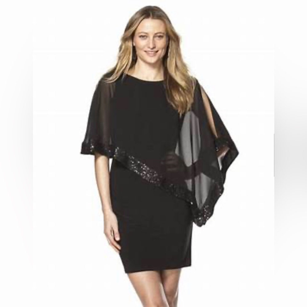 Chaps Cape dress